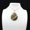 Colgante de gota de jaspe imperial - 0