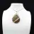 Colgante de gota de jaspe imperial