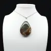 Colgante de gota de jaspe imperial - 9