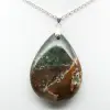 Colgante de gota de jaspe imperial - 1