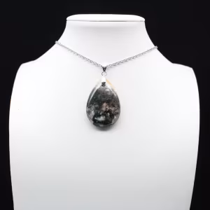 Colgante de gota de jaspe imperial