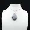 Colgante de gota de jaspe imperial - 0