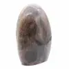 Piedra lunar negra de forma libre - 3
