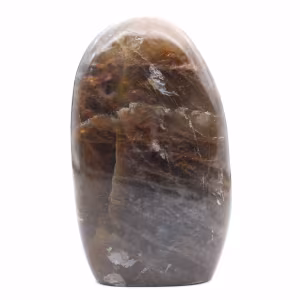 Piedra lunar negra natural