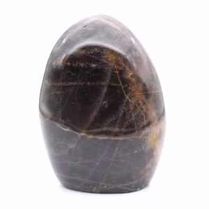 Roca microclina negra pulida