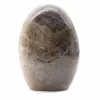 Piedra lunar negra pulida de forma libre - 0