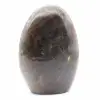 Piedra lunar negra pulida de forma libre - 5