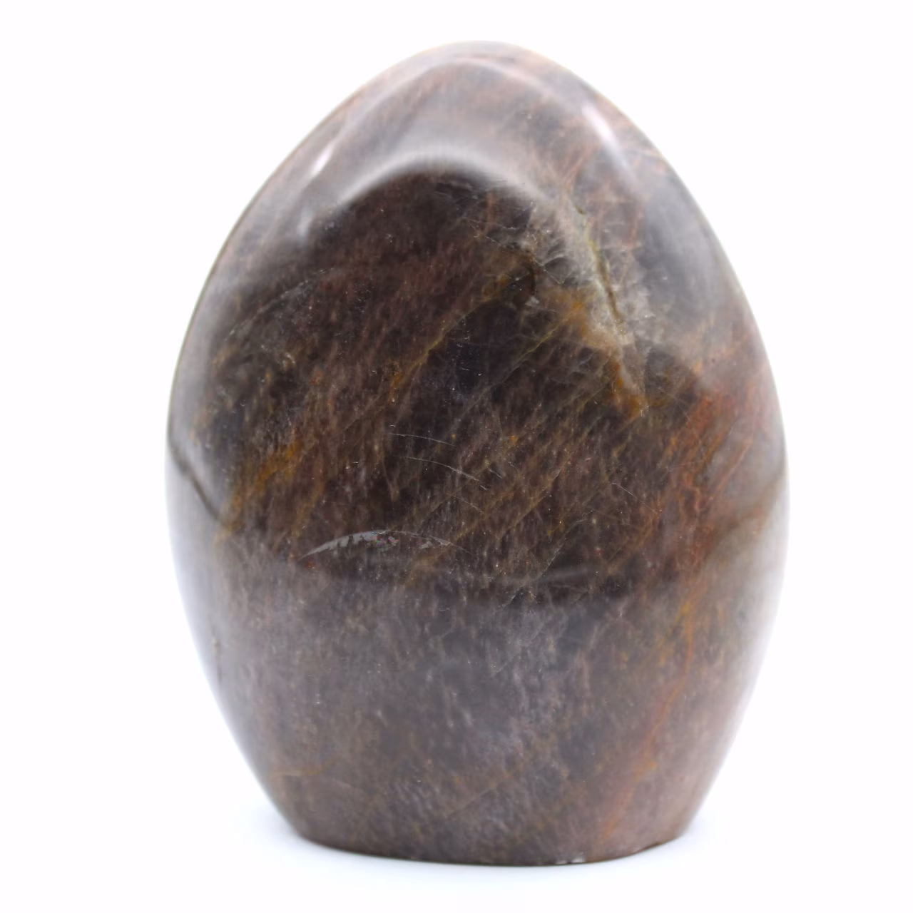 Piedra lunar negra natural