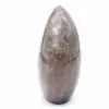 Piedra lunar negra pulida de forma libre - 3