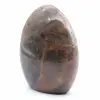 Piedra lunar negra pulida de forma libre - 4