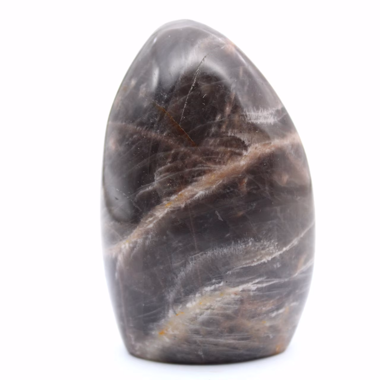 Piedra lunar negra natural