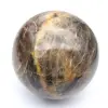 Esfera de piedra lunar negra - 5
