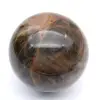 Esfera de piedra lunar de microclina - 4