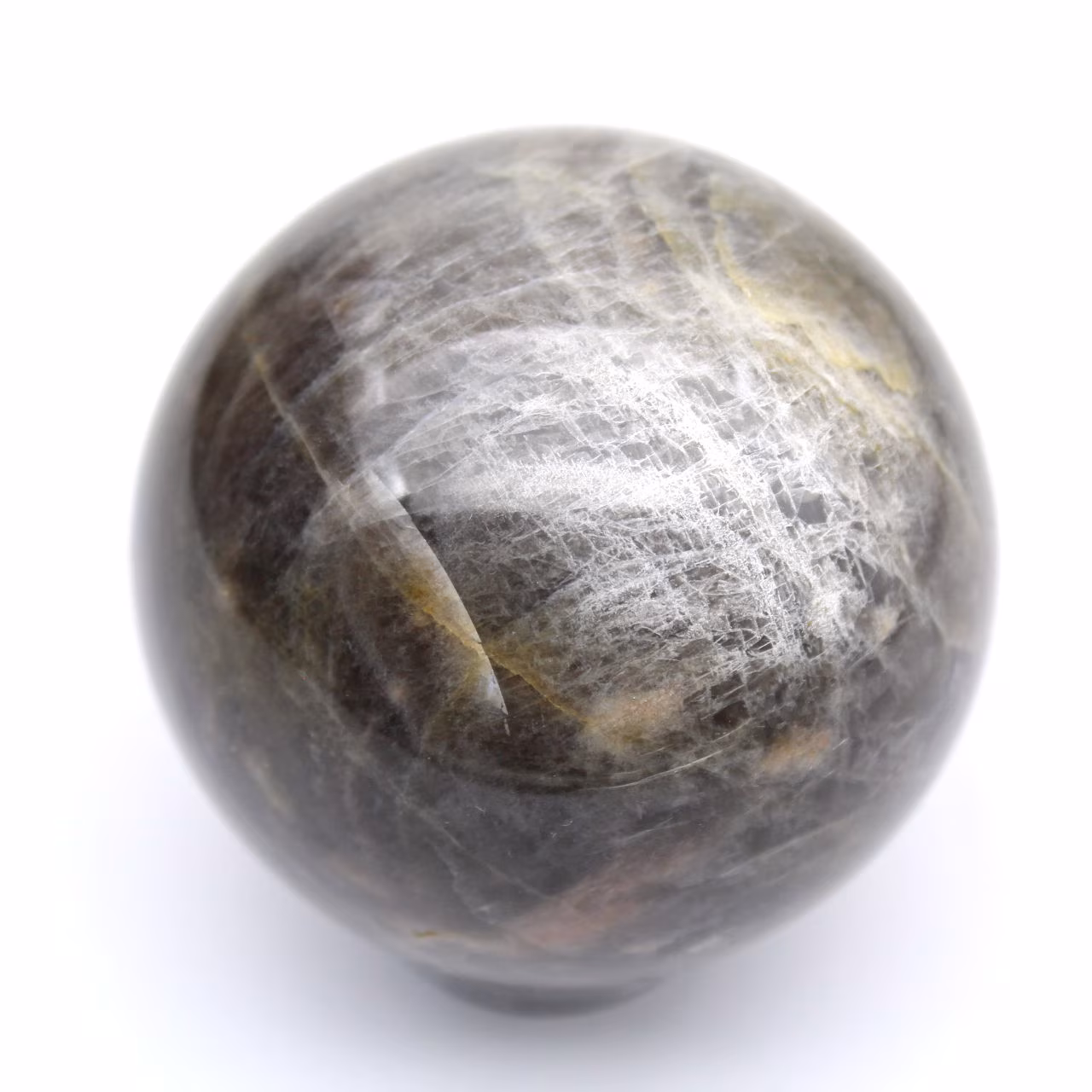 Piedra lunar negra de Madagascar