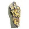 Jaspe abejorro indonesio: adorno de piedra natural pulida - 4