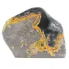 Adorno mineral: Jaspe abejorro pulido de Indonesia - 2