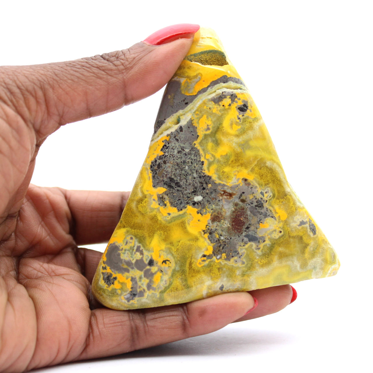 Adorno de jaspe abejorro: belleza mineral de Indonesia