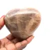 Piedra lunar de Madagascar: corazón - 1