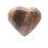 Corazón de piedra lunar negra