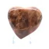 Corazón de piedra de microclina de Madagascar - 0
