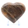 Corazón de piedra lunar negra - 0