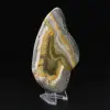 Ciencia mineral de roca de jaspe abejorro pulido - 4