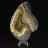Ciencia mineral de roca de jaspe abejorro pulido