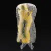 Piedra natural de jaspe abejorro, ejemplar compacto - 5