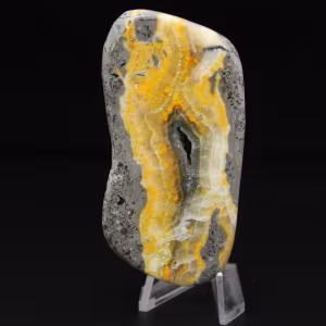 Pequeña decoración mineral de abejorro de jaspe