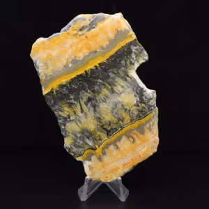 Placa decorativa de abejorro de jaspe - 130 g