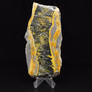 Rebanada de jaspe abejorro - Relieve sedimentario