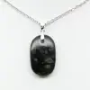 Colgante de jaspe kambamba de forma ovalada - 1