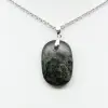 Colgante de jaspe kambamba de forma ovalada - 1