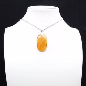 Colgante de cornalina de Madagascar