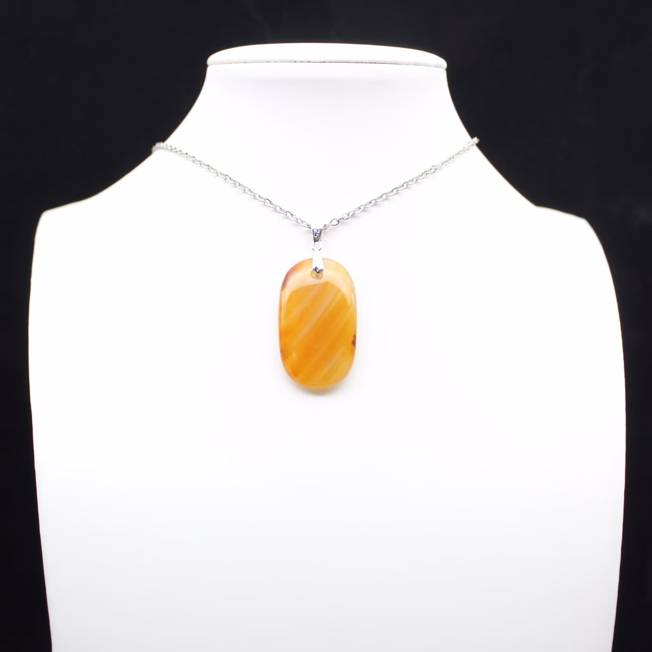 Colgante de cornalina de Madagascar