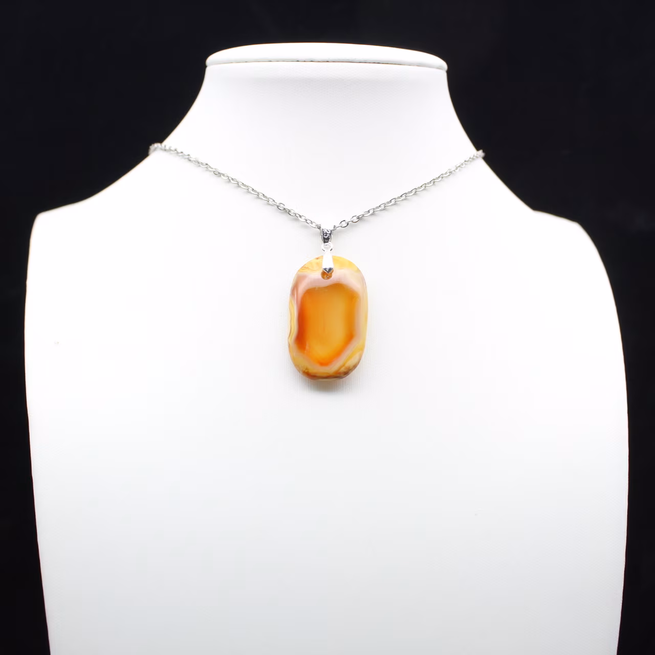 Colgante de cornalina de Madagascar