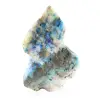 Rebanada auténtica de piedra de azurita malaquita para decoración - 0