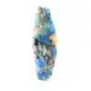 Rebanada pulida de azurita malaquita mineral bruto de calidad - 0