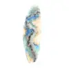 Rebanada pulida de azurita malaquita mineral bruto de calidad - 3