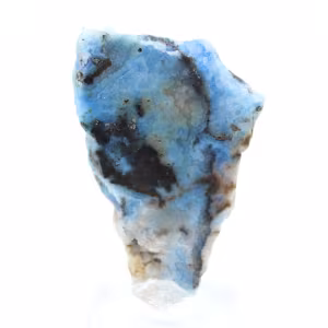 Rebanada de piedra de azurita malaquita para colección y creación