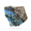 Rebanada pulida de azurita malaquita mineral bruto de calidad - 0