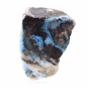Rebanada de azurita malaquita para colección mineral