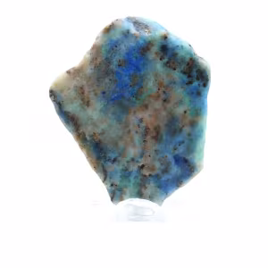 Rebanada de piedra de azurita malaquita para colección y creación