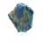 Rebanada de piedra de azurita malaquita para colección y creación
