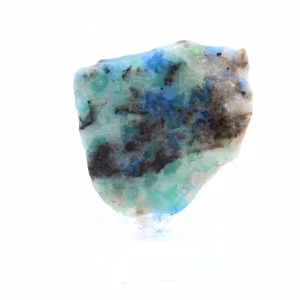 Rebanada auténtica de piedra de azurita malaquita para decoración
