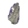 Rebanada de piedra de fluorita pirita pulida - 4
