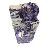 Rebanada auténtica de fluorita pirita para decoración - 1