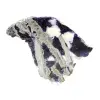 Rebanada auténtica de fluorita pirita para decoración - 1
