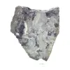 Rebanada de piedra de fluorita pirita pulida - 4