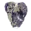 Rebanada natural de fluorita pirita ideal para colección - 1
